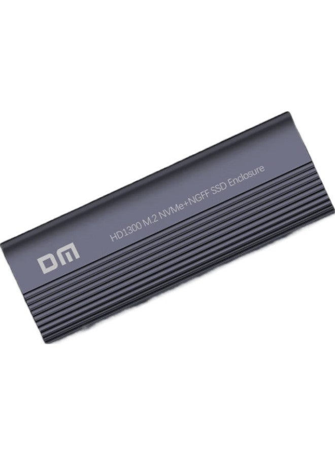 Dm Daimai M.2 Nvme/Ngff External Hard Drive Enclosure, Type-C 3.2 Ssd Enclosure, Laptop Dual-Protocol External Hard Drive Enclosure, Hd1300 - Image 2