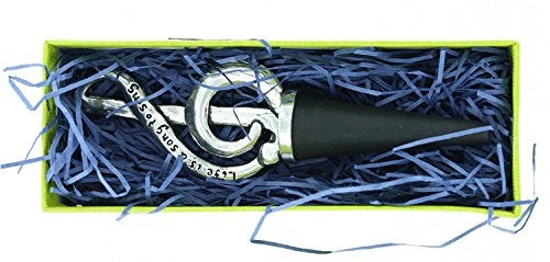 Basic Spirit Treble Clef Pewter Wine Bottle Stopper Gift Boxed - Image 2