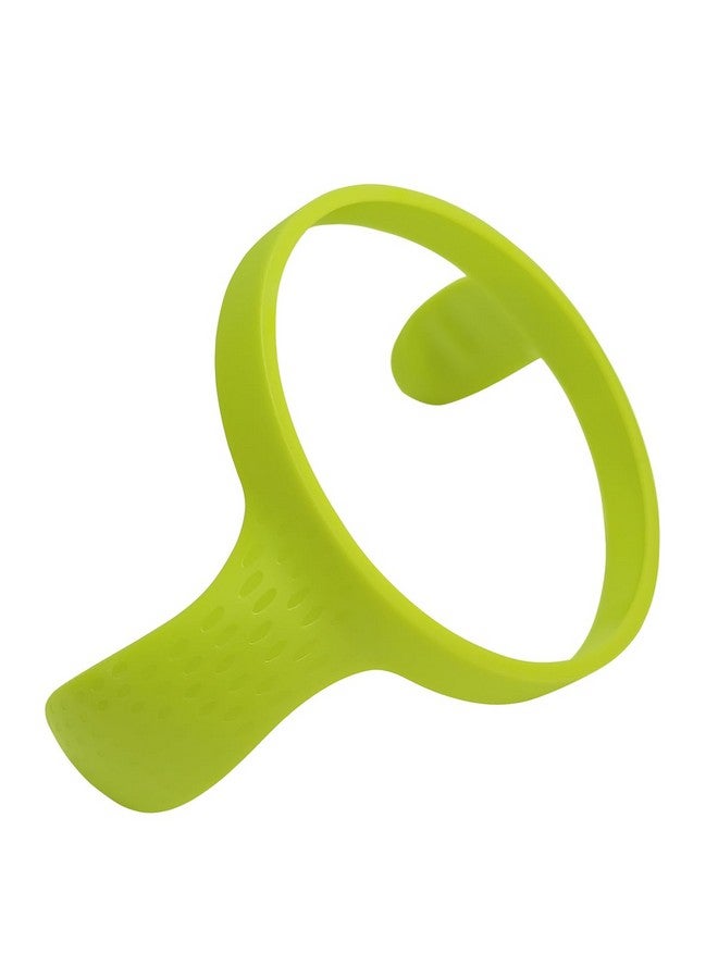 ROMIRUS Baby Bottle Handle Grip Compatible with Comotomo 5 Ounce and 8 Ounce Silicone Bottles, 3 Pack, Green - Image 3