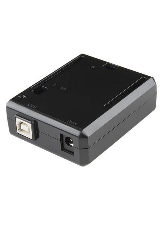 Sb Components SB Arduino Uno R3 Enclosure case Box - Black Plastic  - Image 1