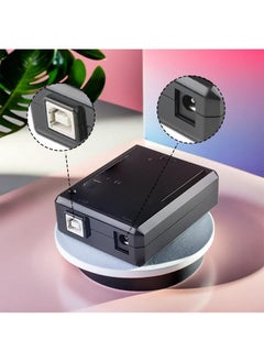 أس بي كومبونينتس صندوق SB Arduino Uno R3 Enclosure Case - بلاستيك أسود  - Image 4