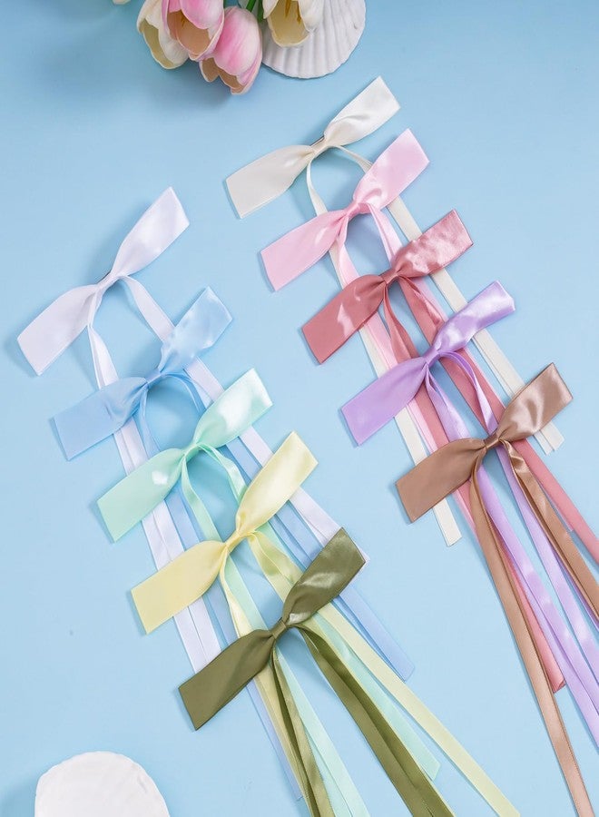 Avxdbr 22Pcs Hair Bows Clips Ribbon Hair Barrettes With Long Tail for Women for Party Ceremony Birthday and Daily Attire - Image 4