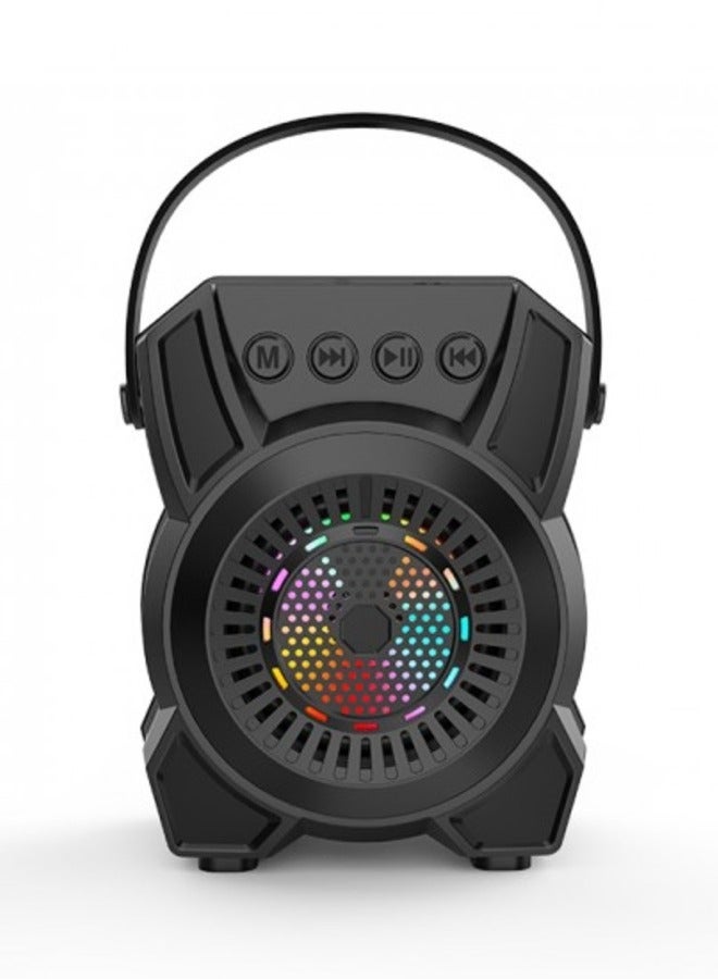 singe Sing-E ZQS1316 Portable Super Bass Bluetooth Speaker 8W  RGB Light 3 Inch  - Image 1
