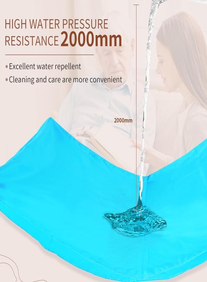 Ehucon 27"x39" Tubular Transfer Slide Sheet for Moving Patients,Draw Slide Sheet and Sliding Board for Elderly Transfers in Cars,Wheelchairs,Bed,Blue,Pack of 1 - Image 3