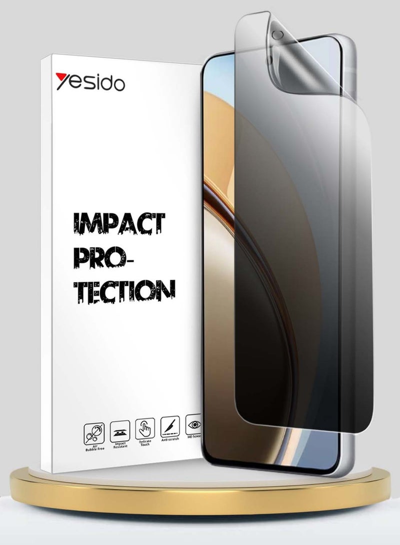 Yesido vivo V40 Lite (IDN) 5G 2024 Yesido Premium Hydrogel Anti Spy / Anti Privacy Film Thin and Flexible Screen Protector - Clear - Image 1
