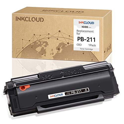 INKCLOUD PB-211 PB-211 EV Black Toner Cartridge Compatible with Pantum P2200, P2500W, P2502W, M6500NW, M6550NW, M6552NW, M6600NW, M6602NW Series Printers, Yeilds up to 1600 Pages,1Pack… - Image 1