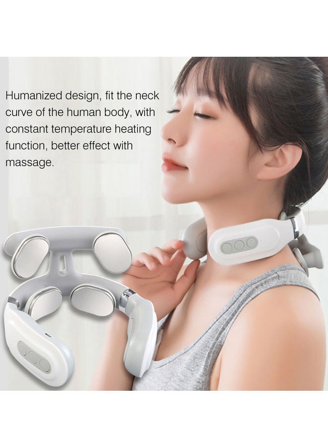 Loquat Neck Massage With Heat Micro Electric Massager - Image 4