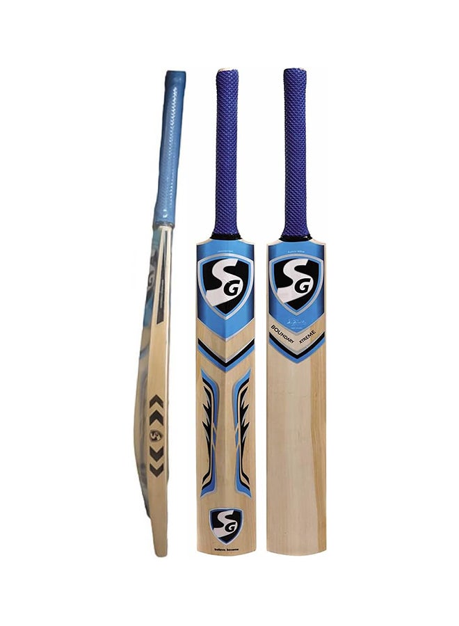SG Boundary Xtreme Kashmir Willow Cricket Bat | Size: Short Handle | Material: Kashmir Willow | Light Weight | with Free Cover | Ready to Play | For Intermediate Player - Image 4