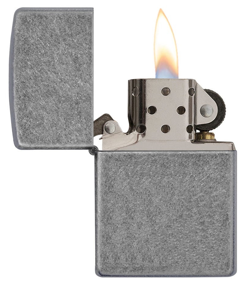 Zippo ولاعة جيبو الفضية القديمة - ولاعة معدنية مقاومة للرياح وقابلة لإعادة التعبئة - ولاعات جيب للاستخدام اليومي - ولاعات فاخرة مصنوعة في الولايات المتحدة - Image 4