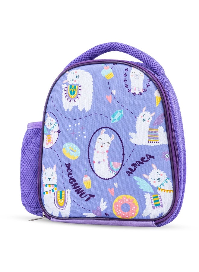 Nova kids Nova Kids Lunch Bag Combo w/ Lunch Box and Water Bottle - Lama Purple  - Image 5