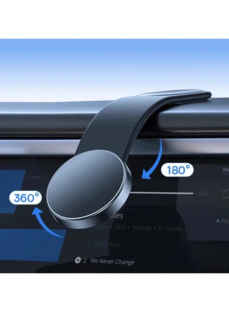 بيتشو حامل هاتف مغناطيسي للسيارة، حامل هاتف للزجاج الأمامي للوحة قيادة السيارة - Image 2