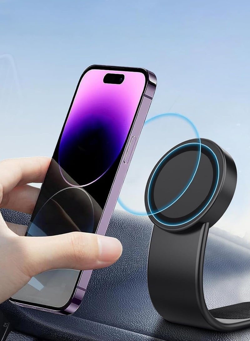 بيتشو حامل هاتف مغناطيسي للسيارة، حامل هاتف للزجاج الأمامي للوحة قيادة السيارة - Image 3