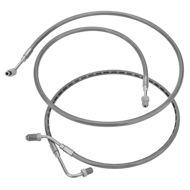 JAVIK Rear LeftRight Brake Hose Line Fit for Polaris Ranger 500 4x4 Ranger 425 2x4 20012004 Ranger 500 6x6 Ranger TM 650OEM1910493 1910494 - Image 2