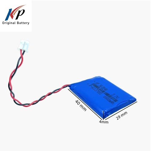 KP Original Battery KP Original 503040 3.7v 1000mah بطارية قابلة لإعادة الشحن مع موصل لمكبر صوت البلوتوث، الألعاب، الطائرة بدون طيار الصغيرة 1000 mAh 3.7 v Li Po (عبوة 1) - Image 3