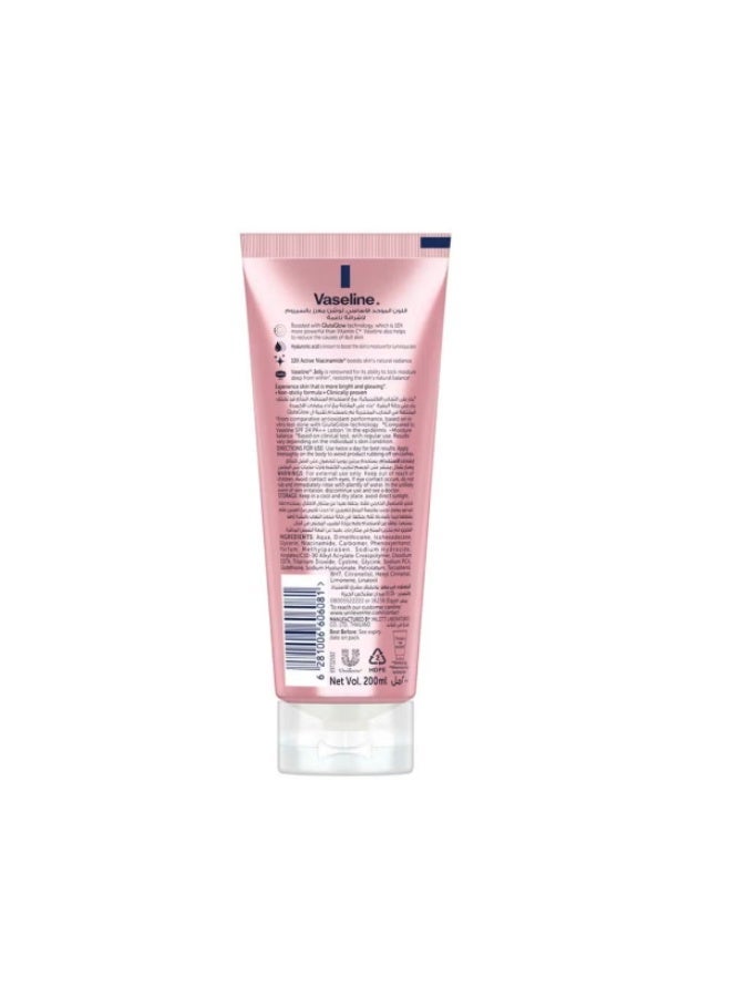 Vaseline Essential Even Tone Smooth Radiance Gluta-Hya Serum Burst Lotion 10X More Powerful than Vitamin C - 200ml - Image 2