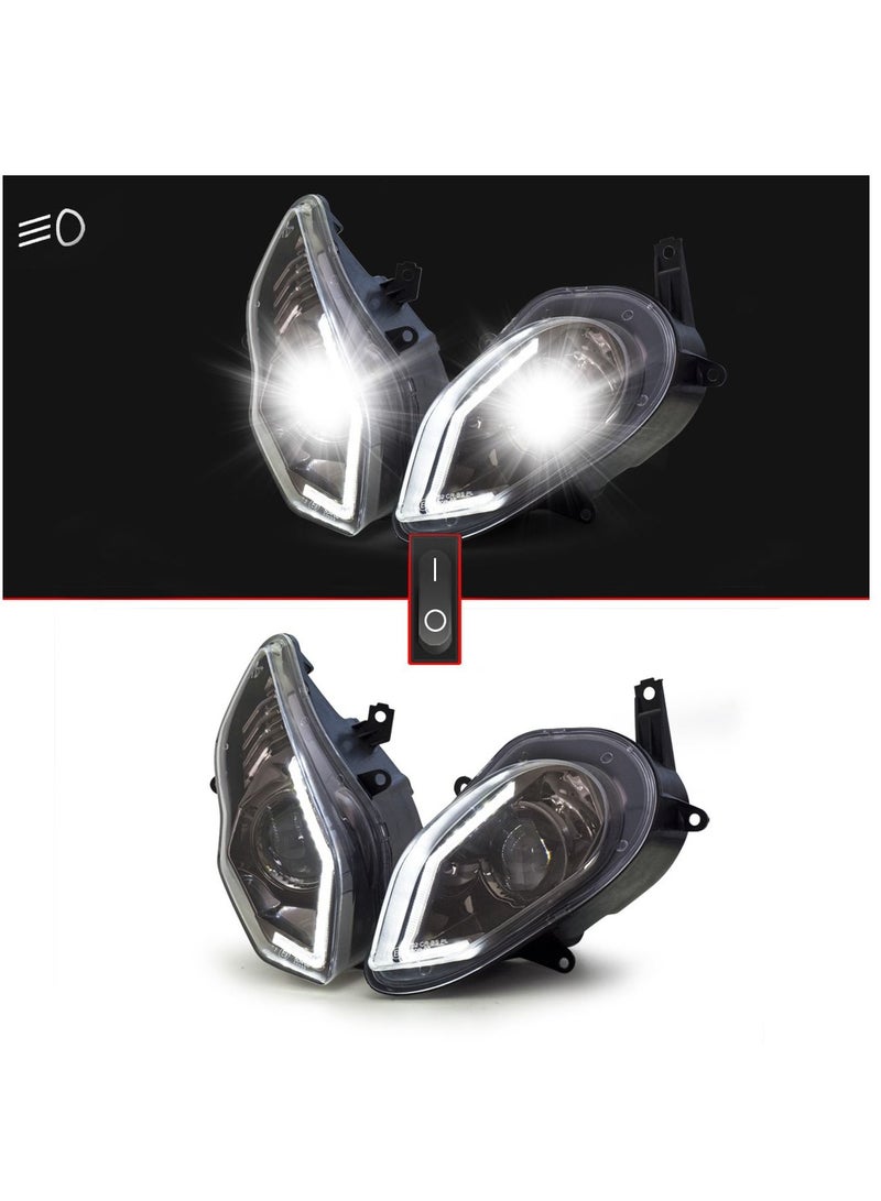 Generic Full LED Headlight Assembly Fit For BMW S1000RR 2015-2018  - Image 5