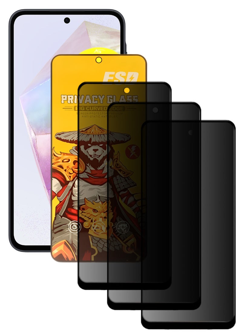 اي اس دي ثلاث قطع، واقي شاشة عالي الجودة لهاتف آسامسونج جالاكسي A35 5G - Image 1