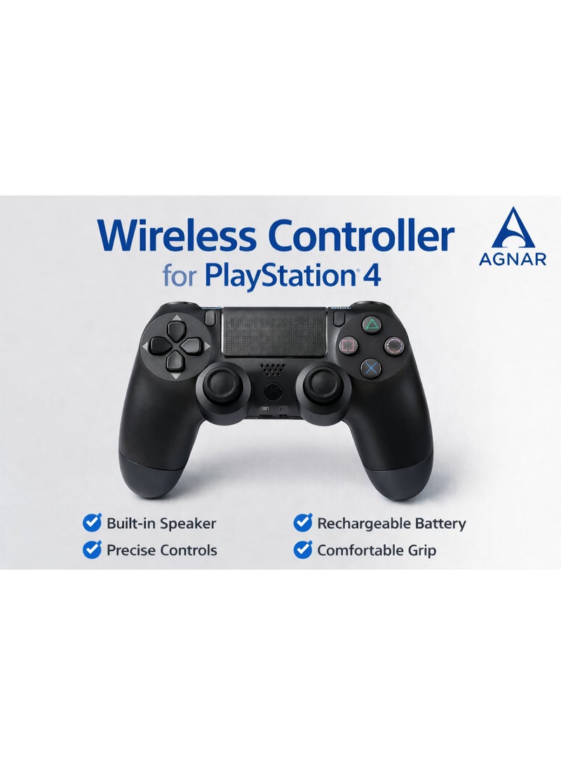 Wireless Gamepad Controller for PS4 Console | Dual Vibration | Touch Pad | Rechargeable Battery | Bluetooth Gaming Controller