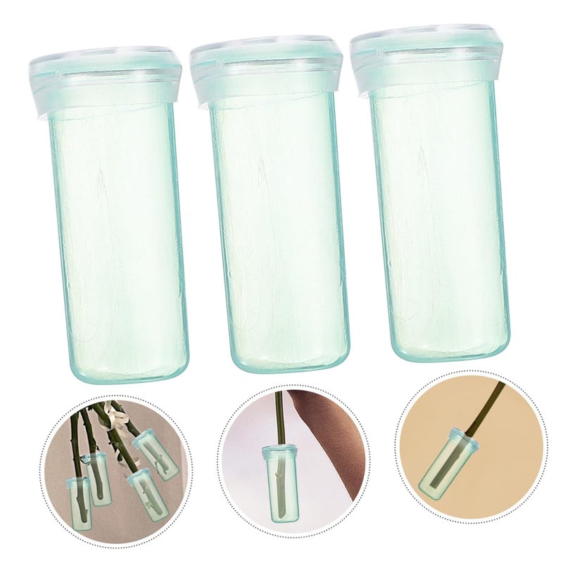 Floral Water Tubes for Flowers 10 Pack Plastic Floral Arrangement Supplies - Image 4