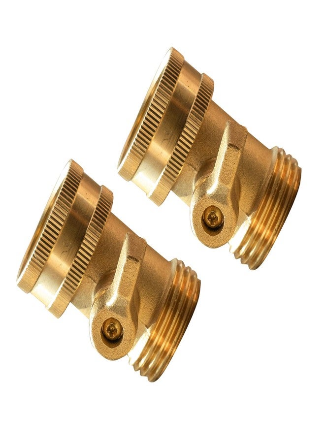 Xiny Tool Brass Garden Hose Shut Off Valve, Heavy Duty 3/4 Inch Solid Brass Garden Hose Shut Off Valve with 10 Extra Rubber Washers - Image 5