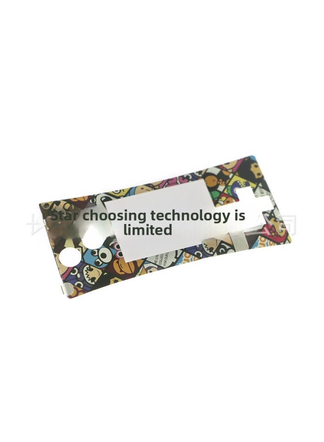 GBM Handset Game Pattern Cover Host Upper Cover Gbm Host Anti-Scratch Cover Host Anti-Scratch Panel-Product Color:A  - Image 1