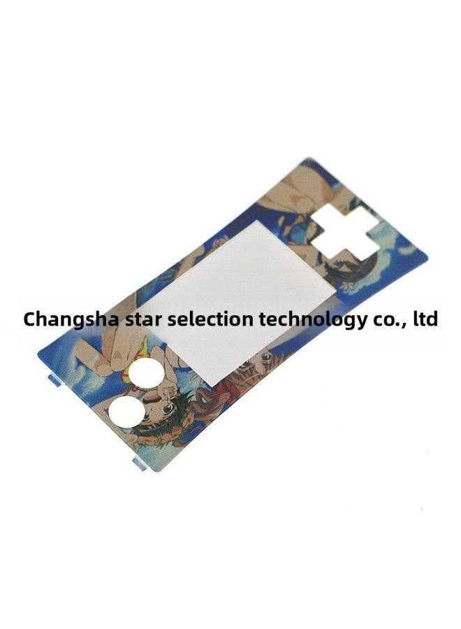 GBM Handset Game Pattern Cover Host Upper Cover Gbm Host Anti-Scratch Cover Host Anti-Scratch Panel-Product Color:A  - Image 4