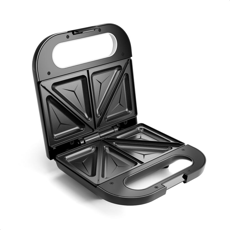 Feller Germany, 2 Slice Sandwich Maker,750W with Non-Stick Coating, 3 Indicators, Cool Touch Handle, Space Saving Upright Storage, Auto Temperature Control, SM150, 2Y Guarantee-UAE Version (Black) - Image 2