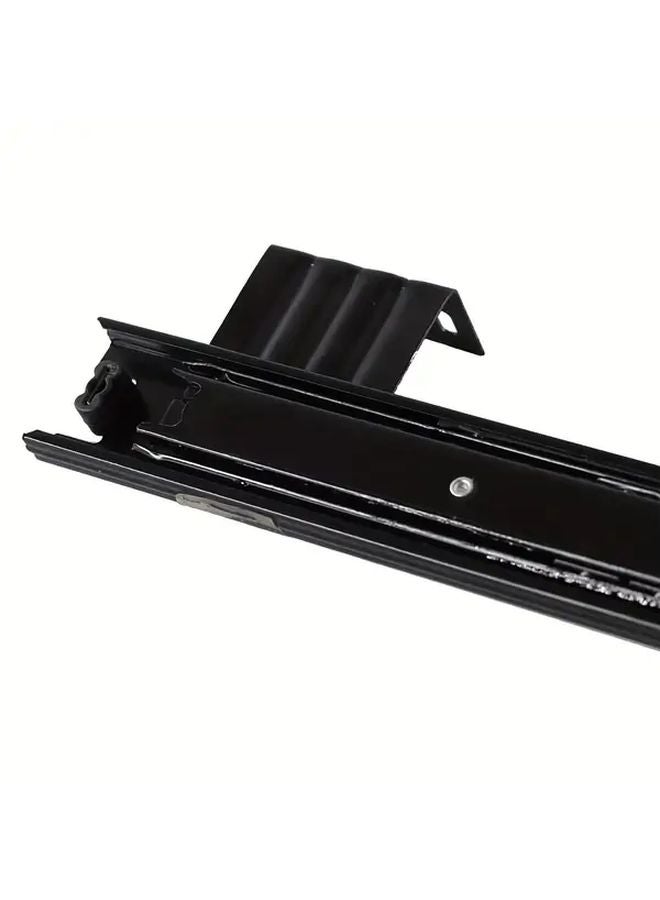 1pc Heavy Duty Drawer Slides Metal Construction Brushed Finish Mounting Brackets - Image 5