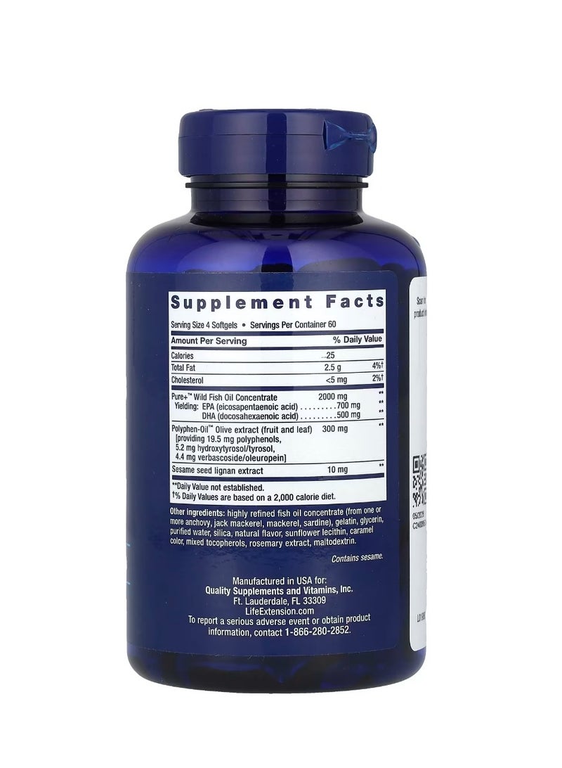 لايف إكستنشن سوبر أوميجا 3، 240 كبسولة هلامية - Image 2