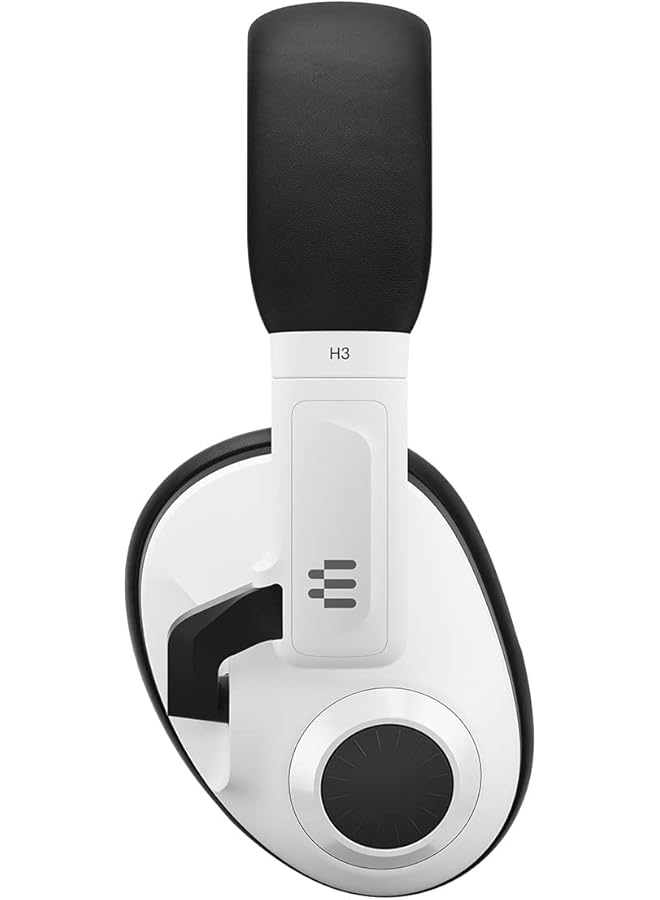 EPOS Audio H3 Closed Acoustic Gaming Headset With Noise Cancelling Microphone Plug & Play Audio Around The Ear Adjustable Ergonomic For Pc Mac Ps4 Ps5 Switch Xbox White - Image 3