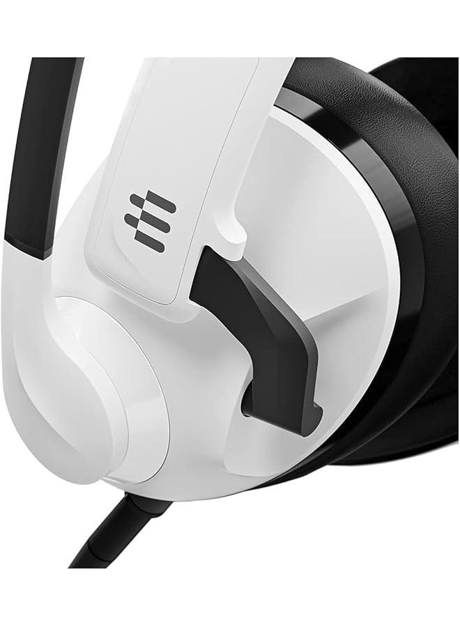 EPOS Audio H3 Closed Acoustic Gaming Headset With Noise Cancelling Microphone Plug & Play Audio Around The Ear Adjustable Ergonomic For Pc Mac Ps4 Ps5 Switch Xbox White - Image 4