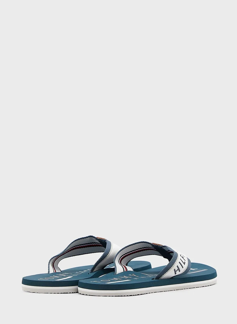 TOMMY HILFIGER Logo Flip Flops