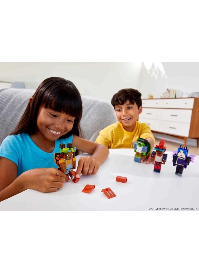 Mattel Games Minecraft Creator Series Wrist Spikes Figure, Collectible Building Toy, 3.25-inch Action Figure with Accessories, Gift for Ages 6 Years & Older  - Image 5