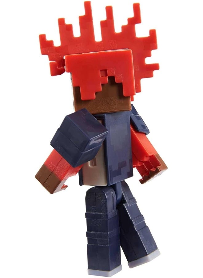 Mattel Games Minecraft Creator Series Wrist Spikes Figure, Collectible Building Toy, 3.25-inch Action Figure with Accessories, Gift for Ages 6 Years & Older  - Image 3
