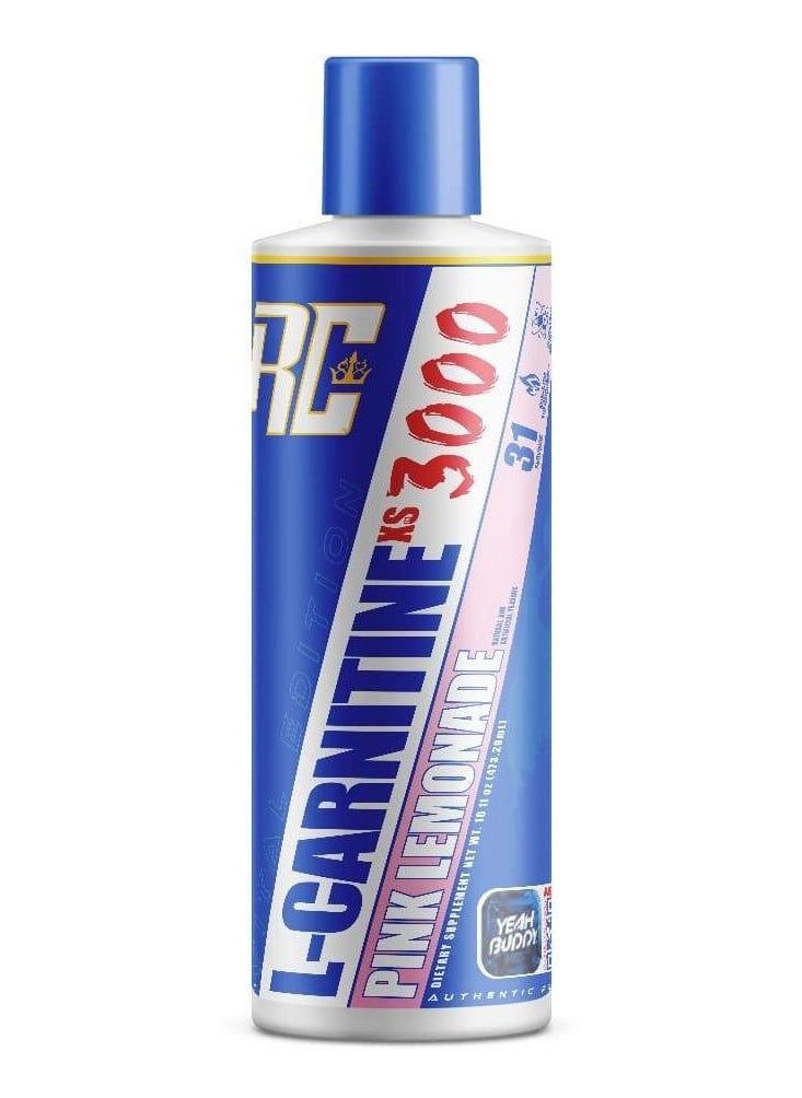 RONNIE COLEMAN - L-Carnitine XS 3000 Pink Lemonade 473.28ml - Image 1