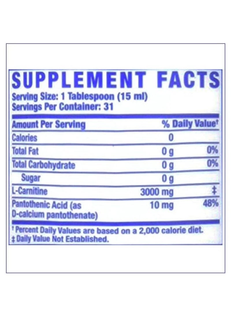 RONNIE COLEMAN - L-Carnitine XS 3000 Pink Lemonade 473.28ml - Image 1