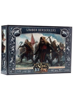 A Song Of Ice And Fire Tabletop Miniatures Game Umber Berserkers Unit Box ; Strategy Game For Teens And Adults ; Ages 14+ ; 2+ Players ; Average Playtime 4560 Minutes ; Made