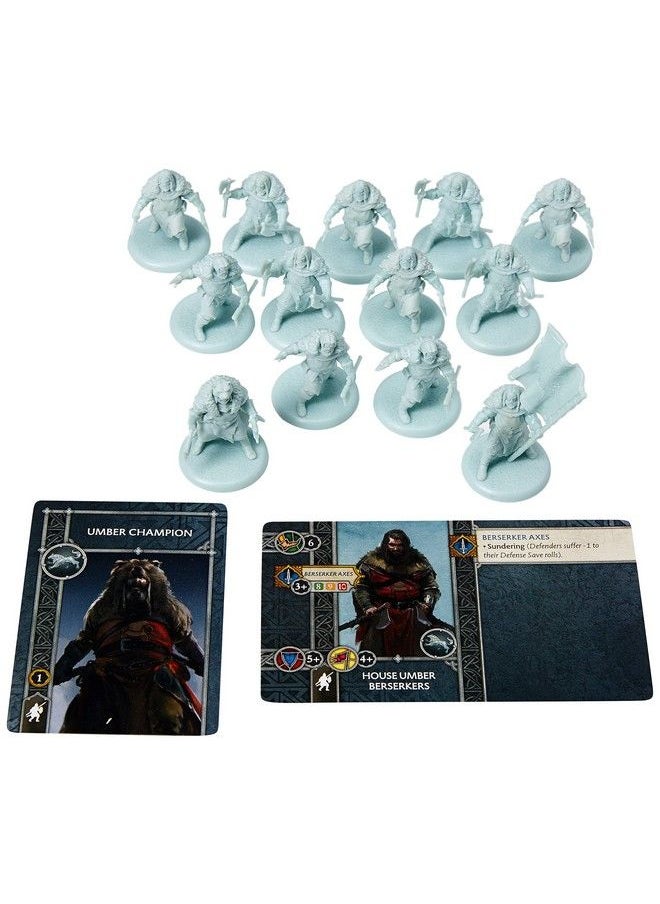 CMON - A Song Of Ice And Fire Tabletop Miniatures Game Umber Berserkers Unit Box ; Strategy Game For Teens And Adults ; Ages 14+ ; 2+ Players ; Average Playtime 4560 Minutes ; Made - Image 1