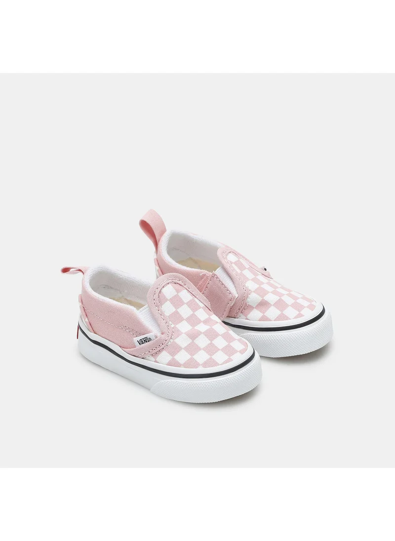 VANS Kids' Checkerboard Slip-On Velcro Unisex Shoe