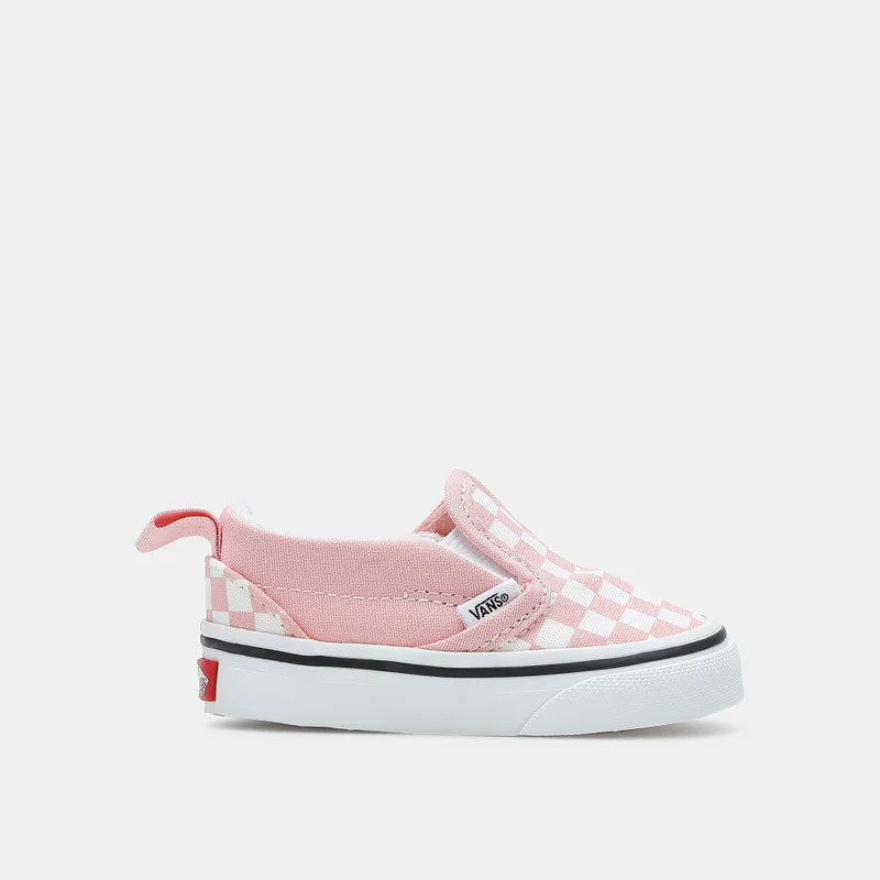 VANS Kids' Checkerboard Slip-On Velcro Unisex Shoe