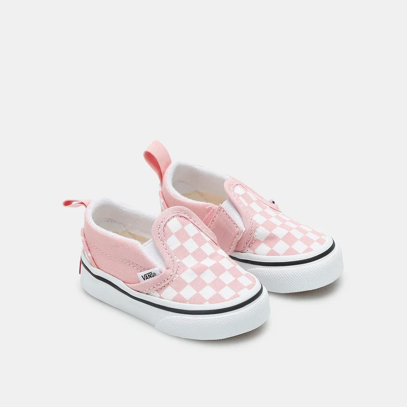 VANS Kids' Checkerboard Slip-On Velcro Unisex Shoe