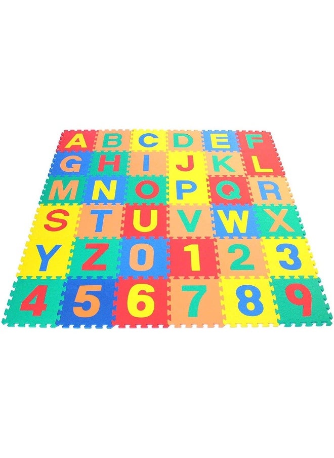 Rainbow Toys RBW TOYS Puzzles Mat Rbw18801-2t. A-Z Letters & Number, Alphabet Foam for Kids Activities  - Image 1