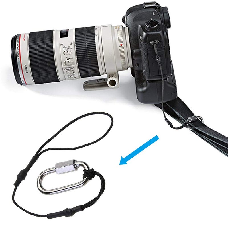 SourceTon 4 Packs Camera Tether Safety Strap, Camera Strap for DSLR Camera and Mirrorless Professional Cameras - Image 3