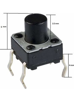 Push Button Button Tach Switch 6x6 6mm (4 Legs) - 10 Pieces - pzsku/Z92547E3B391CD08D4606Z/45/_/1727707041/4d87f362-d2df-4d88-b6ba-8b7b8cf0a9b3