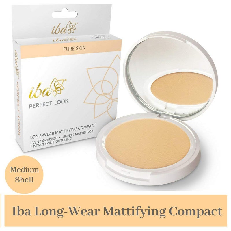 Iba Halal Care Perfect Look Long Wear Mattifying Compact 02 Medium Shell 9g and Iba Halal Care Perfect Look BB Cream With 24 Karat Gold 30g - Image 3