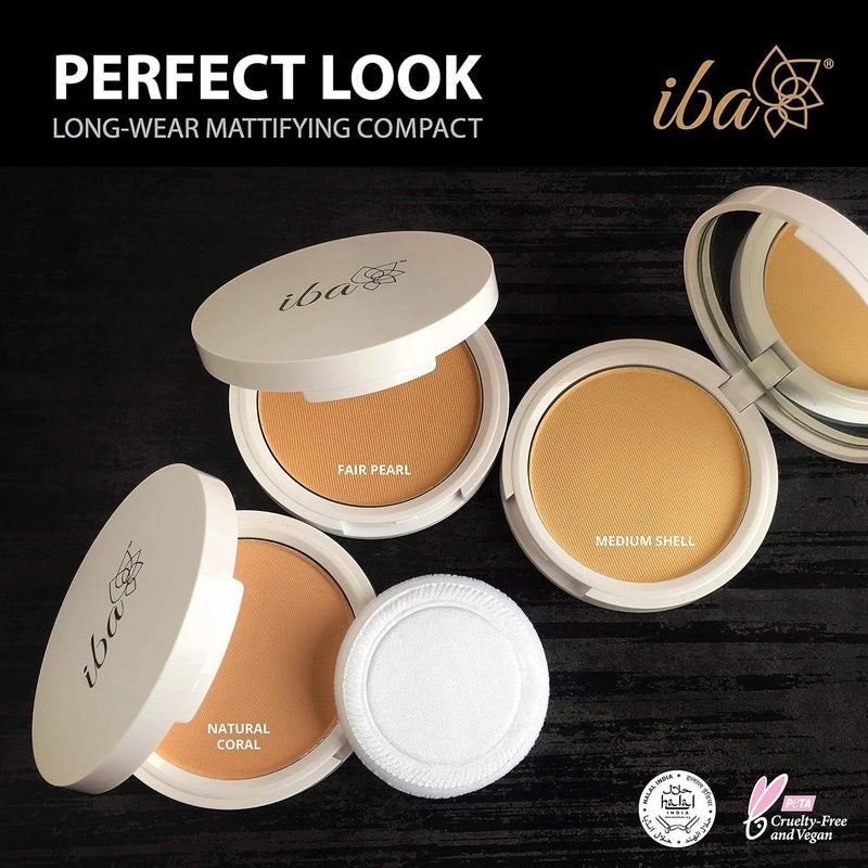 Iba Halal Care Perfect Look Long Wear Mattifying Compact 02 Medium Shell 9g and Iba Halal Care Perfect Look BB Cream With 24 Karat Gold 30g - Image 4