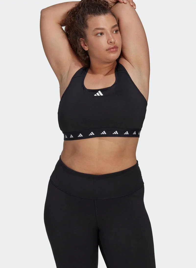 Adidas Pwr Ms Tf Ps Black Training Bra 1X