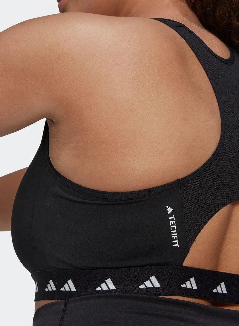 Adidas Pwr Ms Tf Ps Black Training Bra 1X