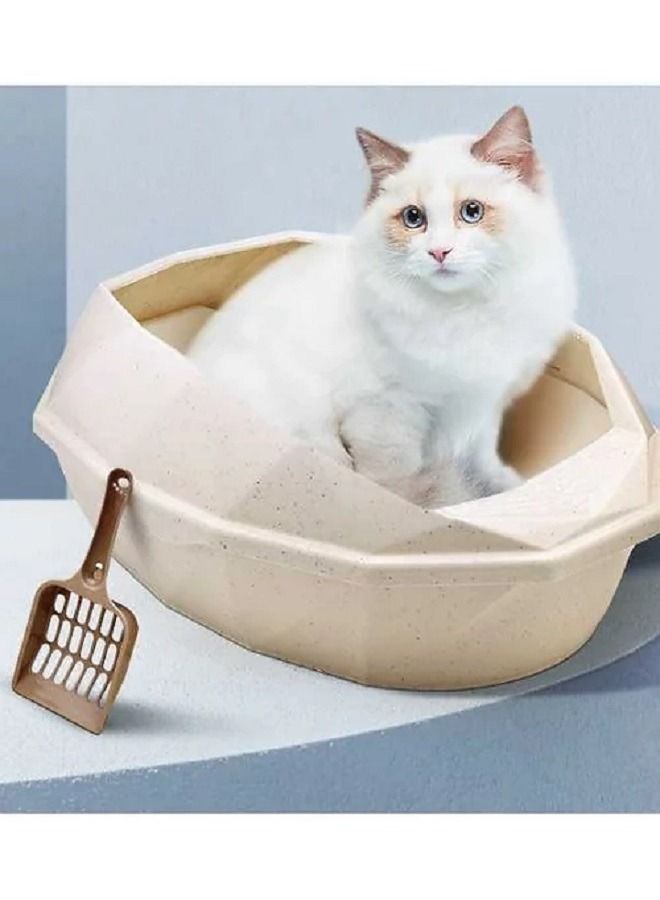 Petbroo Cat Litter Tray Multicolour - Image 1