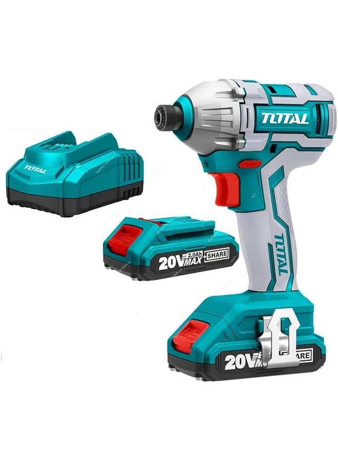 TOTAL 20V Brushless Cordless Impact Wrench Tiwli2038